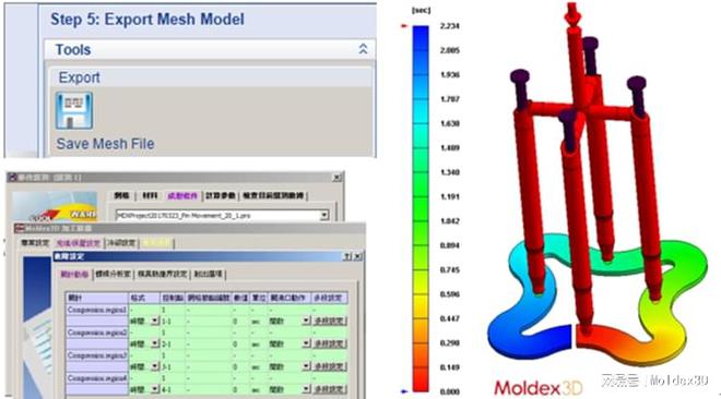 北单足球中国Moldex3D模流分析之如何快速地准备好动态阀针模拟所需的模型(图4)