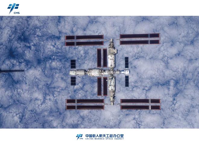 北单足球官网app中国空间站全貌高清图像首次公布(图2)